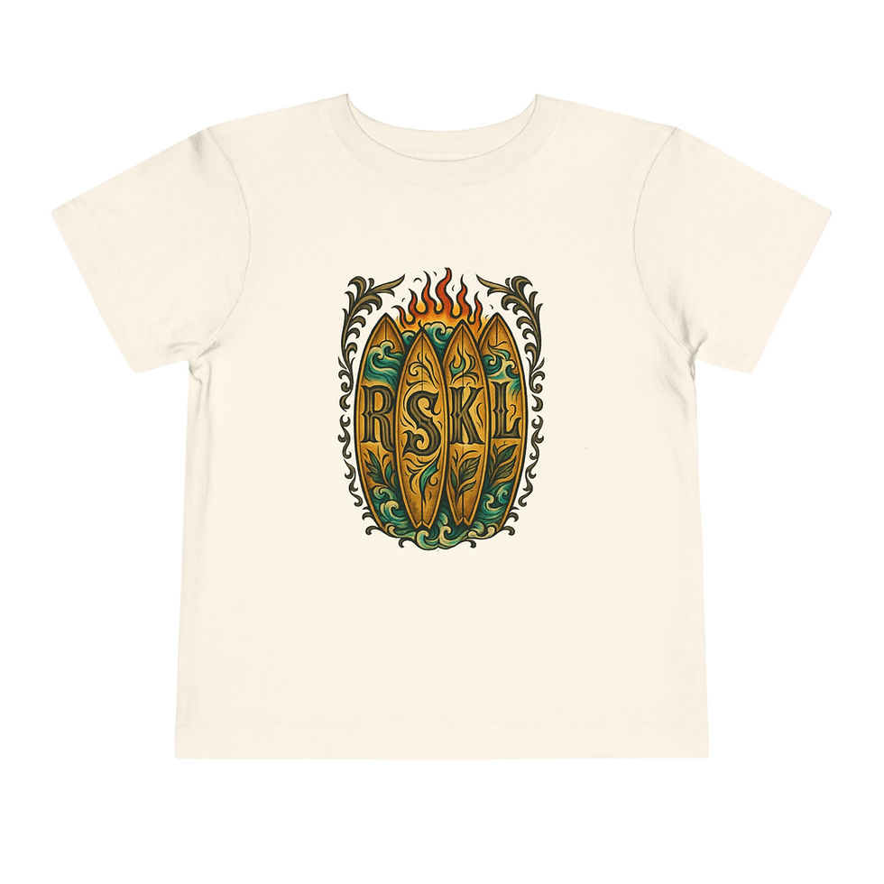 Thumbnail: RSKL - Surfboard - Toddler Tee 