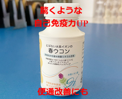 とばない水素イオンの春ウコン