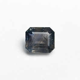 Cut Corner Rectangle Step Cut Sapphire