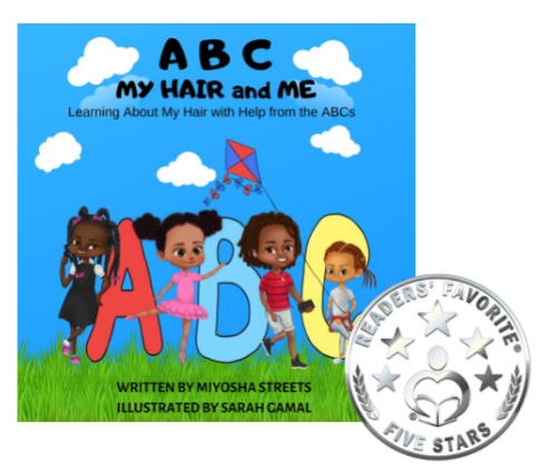 ABC My Hair and Me with 5 star review seal