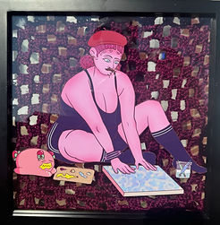 Pinky / Digital Art / 12 x 12 in.