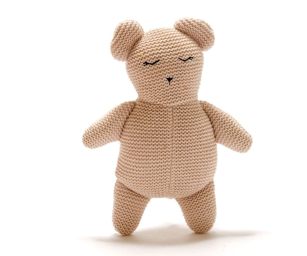 Organic Teddy Bear - Pink