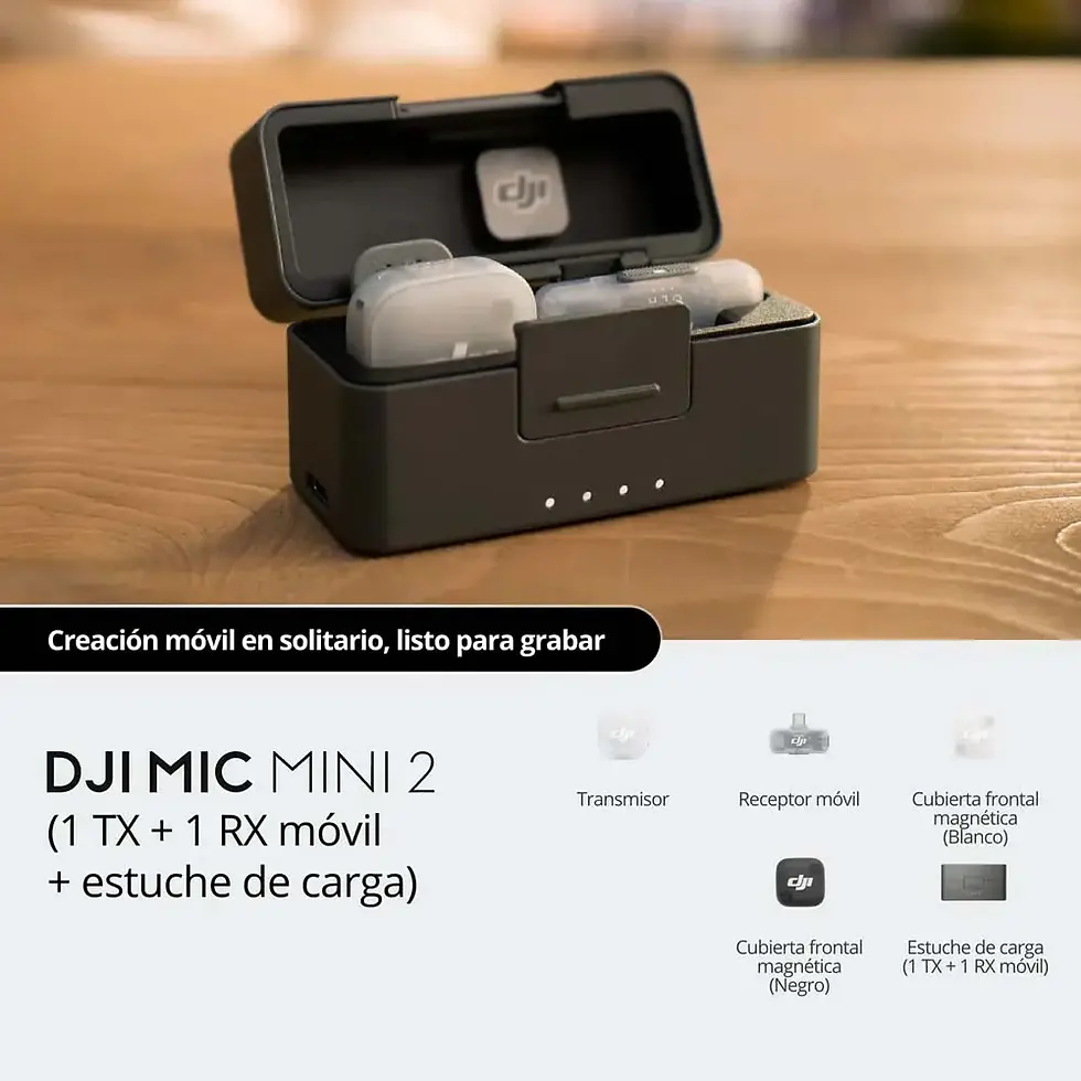 Miniatura: DJI Mic Mini 2 (2TX + 1RX Mobile + Charging Case)