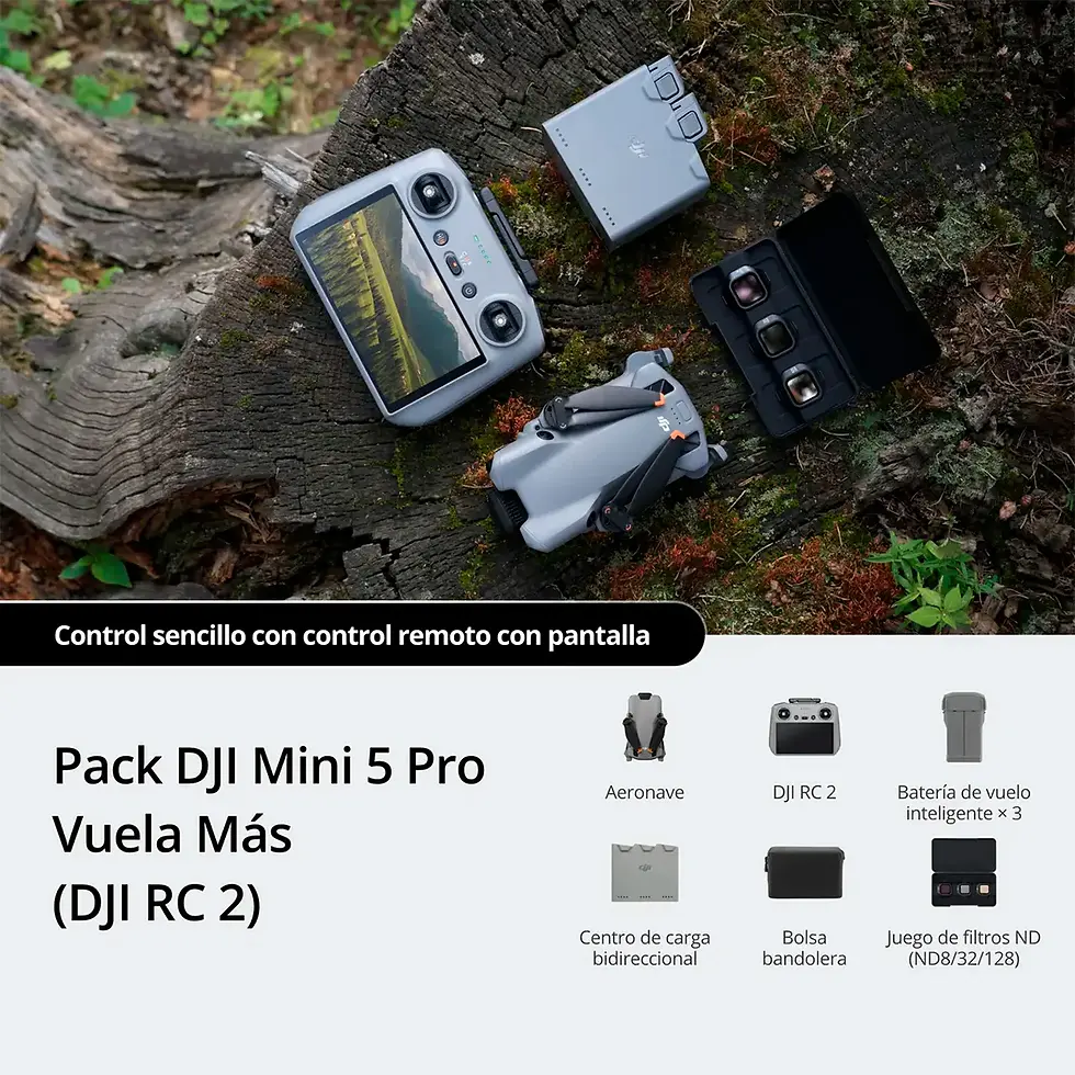 Miniatura: DJI Mini 5 Pro Fly More Combo RC2
