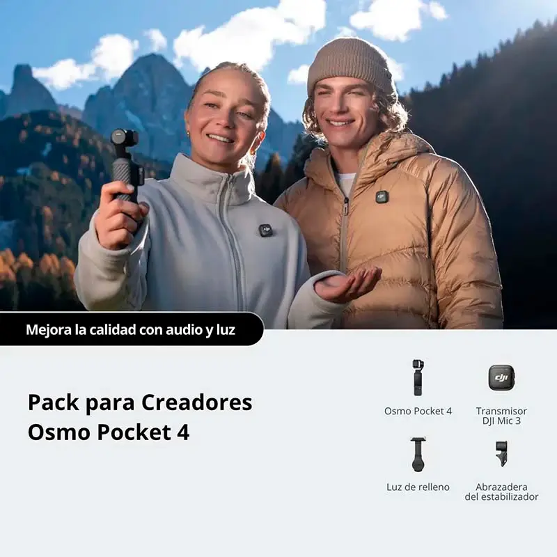 Miniatura: DJI Osmo Pocket 4 Creator Combo