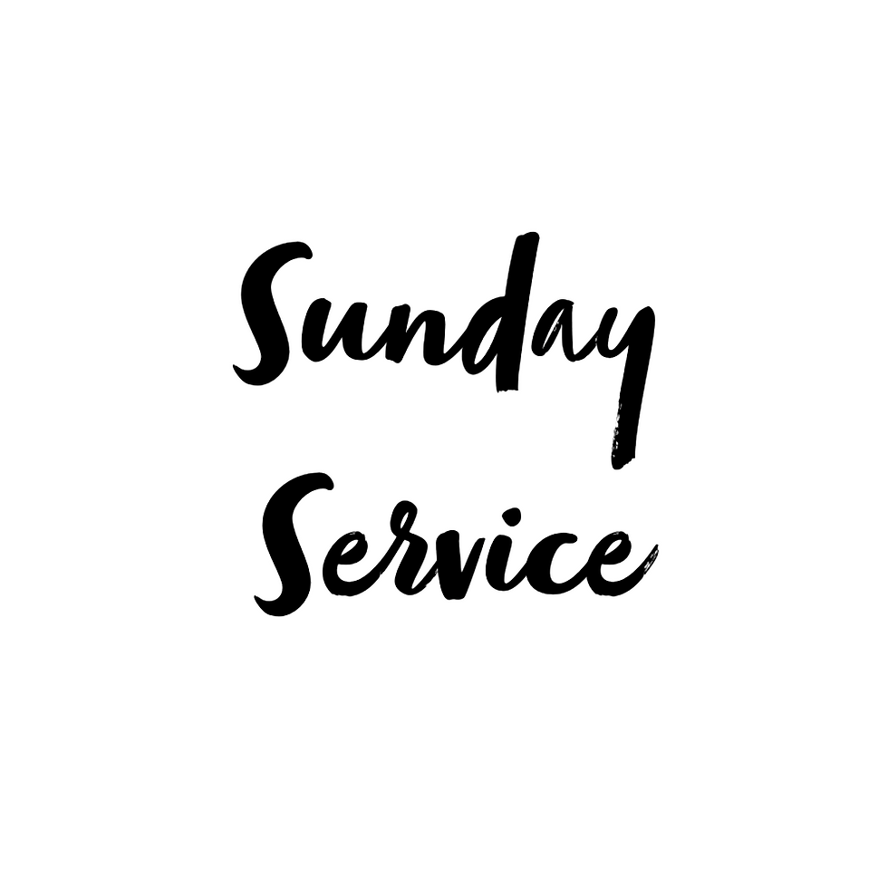 Sunday Service