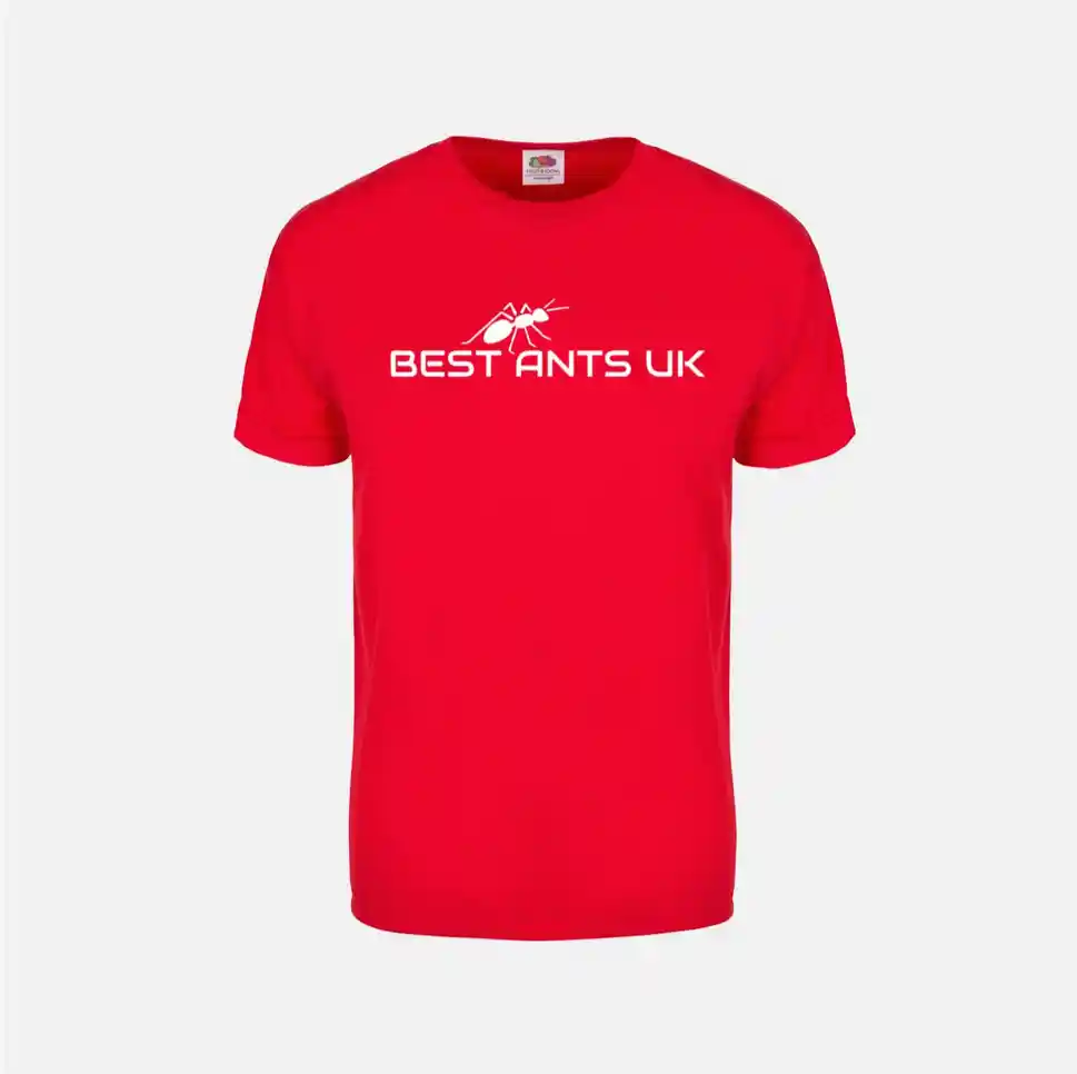 Cotton Premium Short-Sleeve Best Ants UK Logo Chest Printed