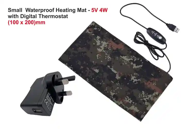 Heating Mat with Thermostat Small 5V 4W for Ant Farm Ants Nest