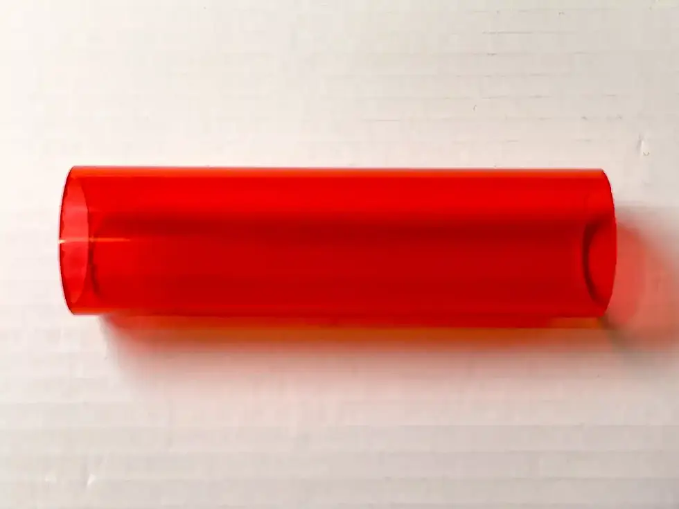 Thumbnail: buy Queen Ant Test Tube Red Filter Cylinder Acetate 18mm  Suitable for either 16mm or 17mm test tubes