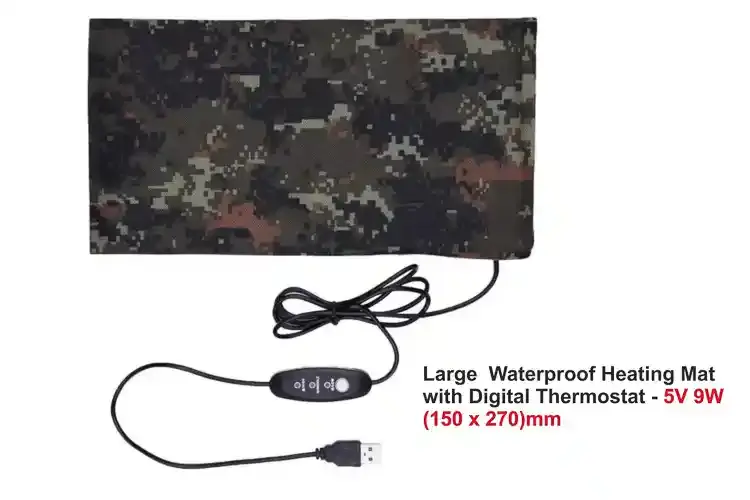 Thumbnail: Heating Mat with Thermostat for Ant Farm Ants Nest Large 5V 7W