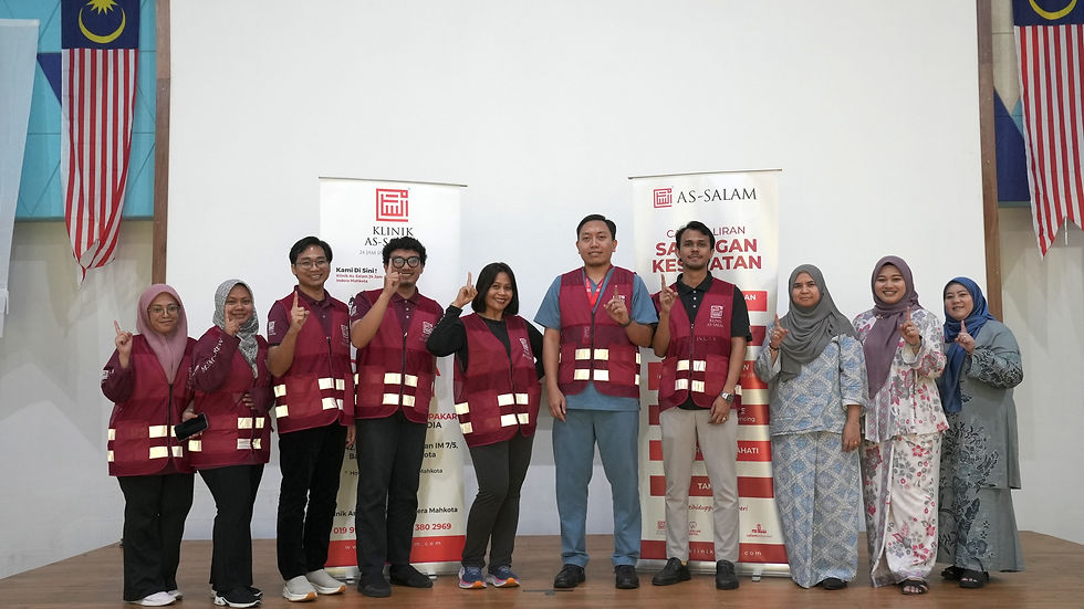 Program Saringan Kesihatan Staf UMPSA Holdings bersama Klinik As-Salam