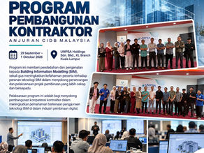 MEMACU INDUSTRI PEMBINAAN DIGITAL BERSAMA CIDB MALAYSIA & UMPSA HOLDINGS