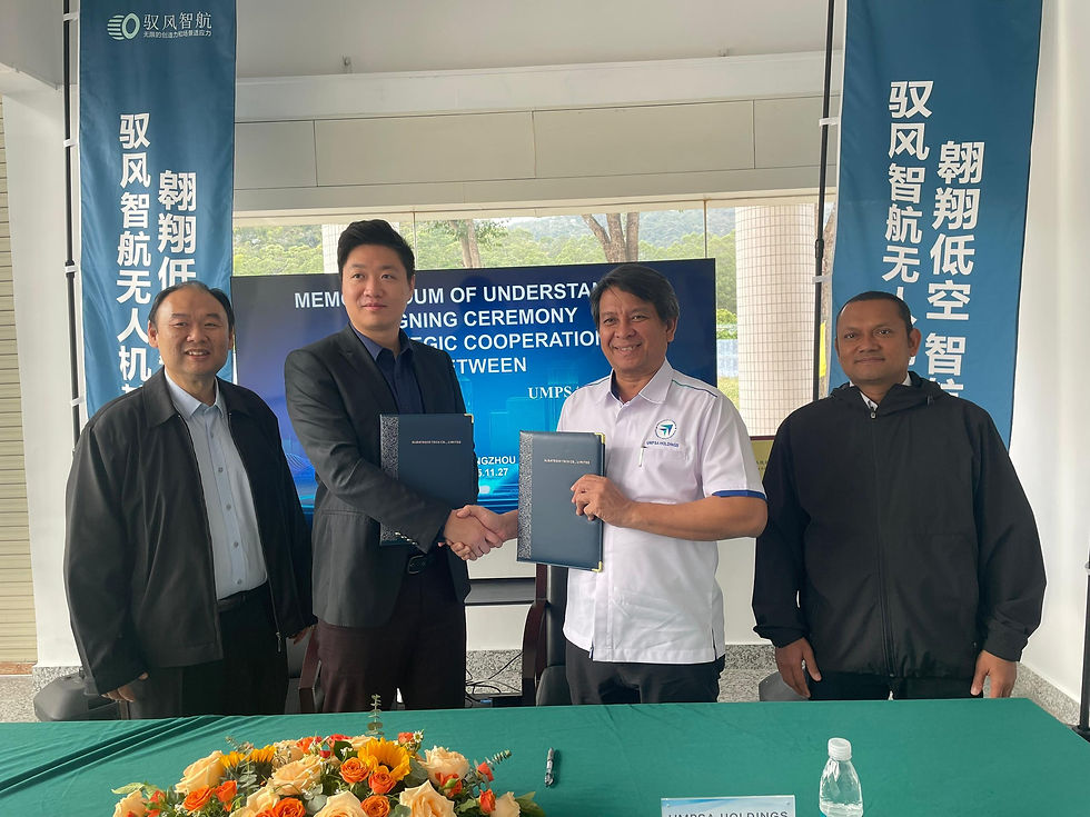 UMPSA Holdings Strengthens Academic and Drone Technology Collaboration in China