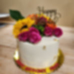 Fresh Flower cake