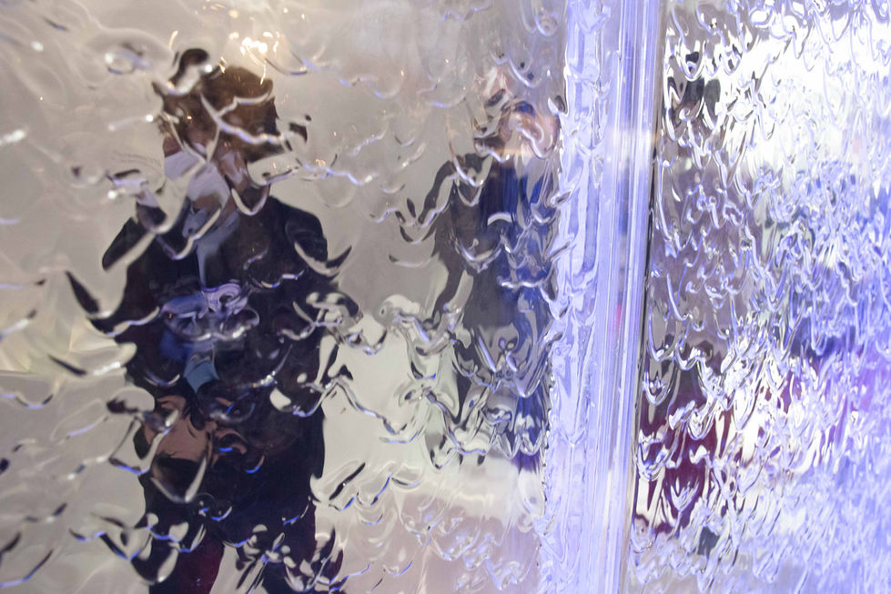 Aqpane (Aqua Wall Panel) in an Event Booth