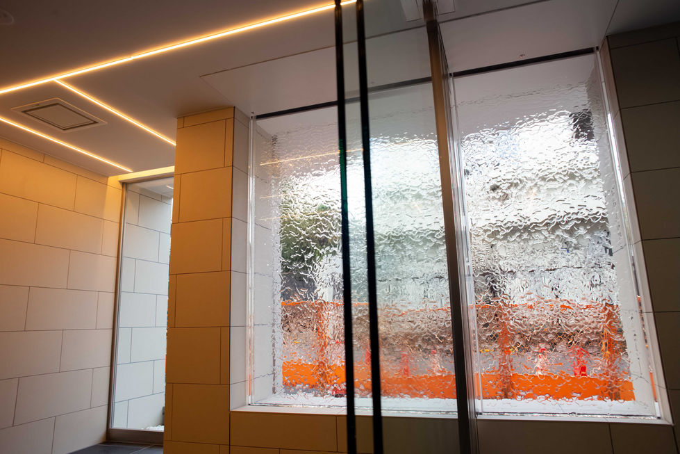 Aqpane (Aqua Wall Panel) in a Residential Building