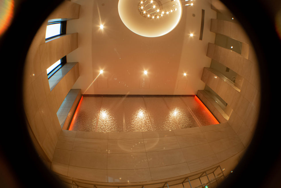 Aqpane (Aqua Wall Panel) in a School