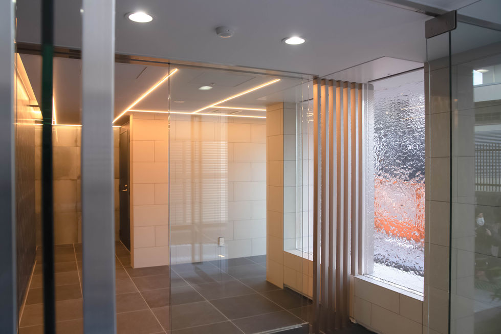 Aqpane (Aqua Wall Panel) in a Residential Building