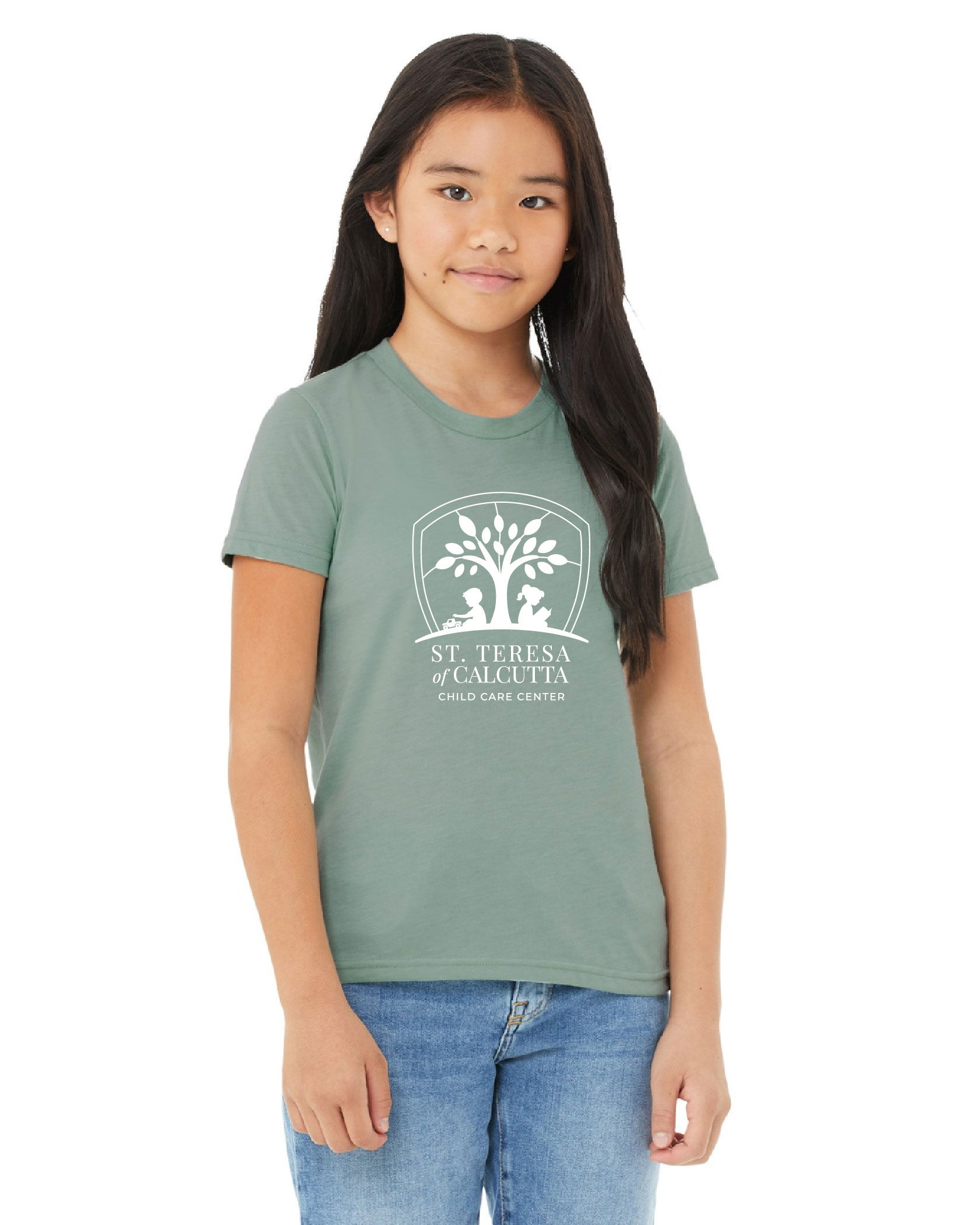 STCCC Youth/Toddler Tee - Heather Dusty Blue