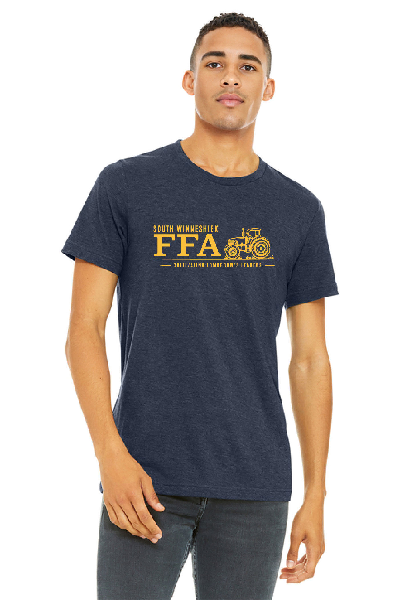 SW FFA Softstyle Tee - Heather Navy