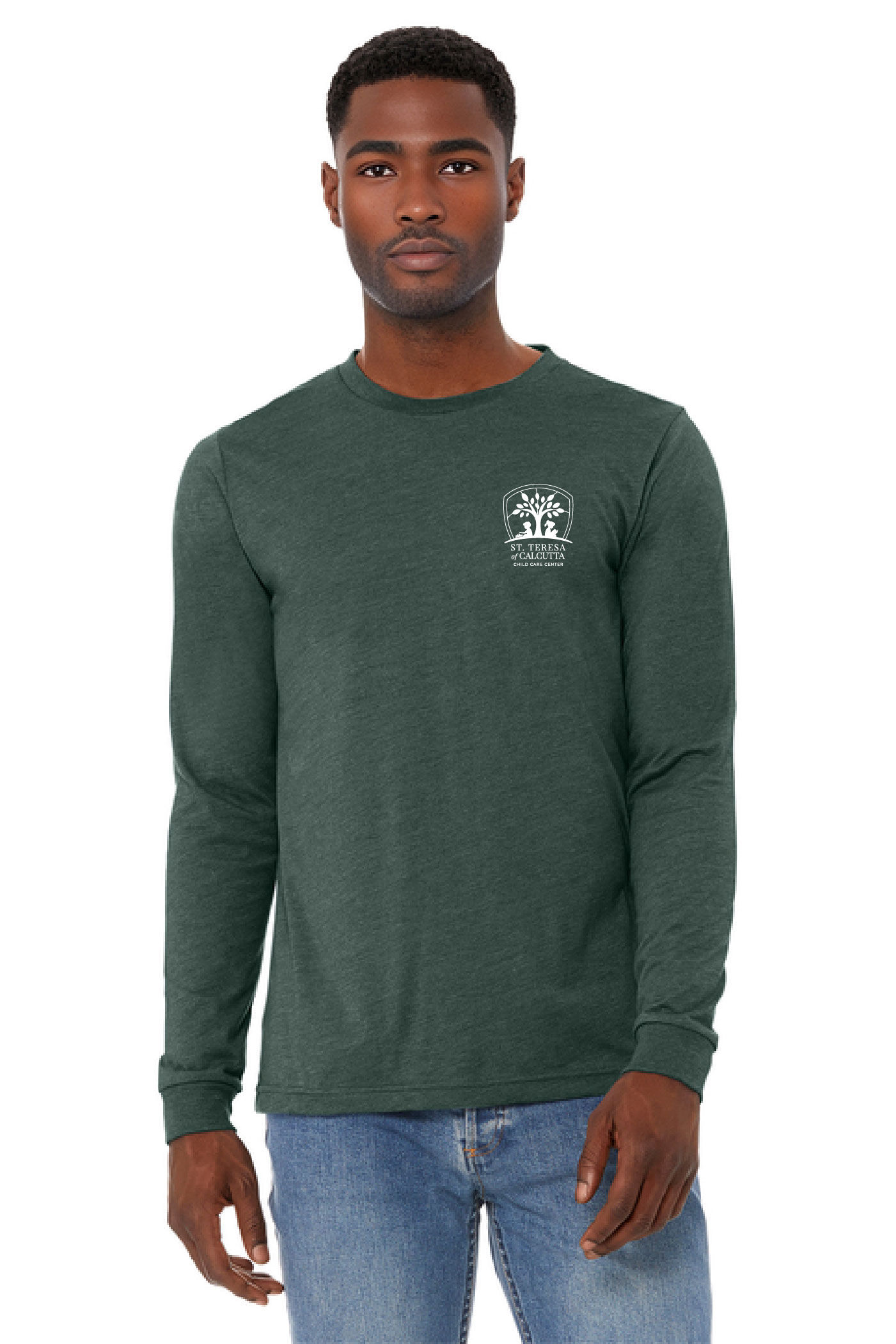 STCCC Long Sleeve Tee - Heather Forest