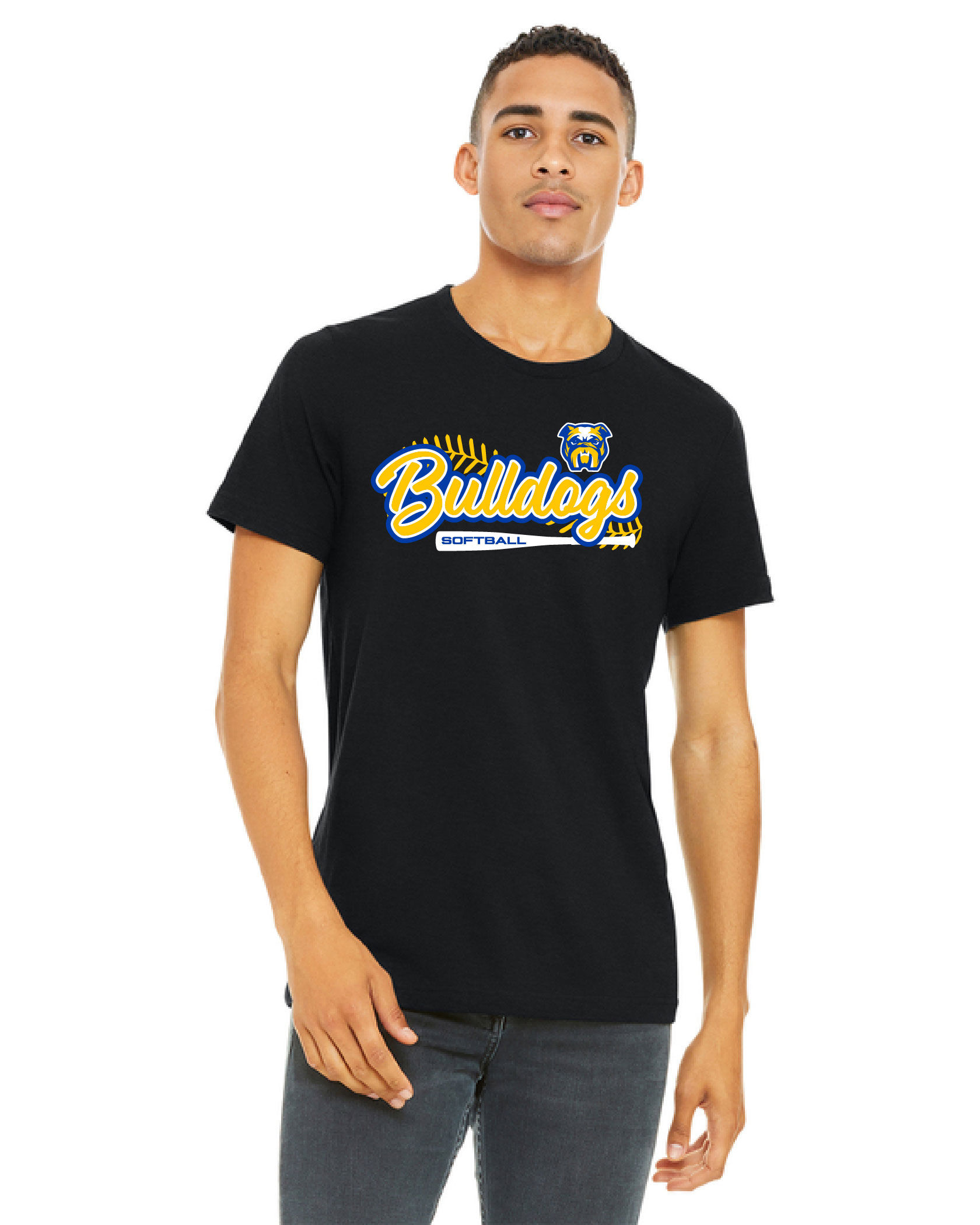 MFL Softball Black Softstyle Tee