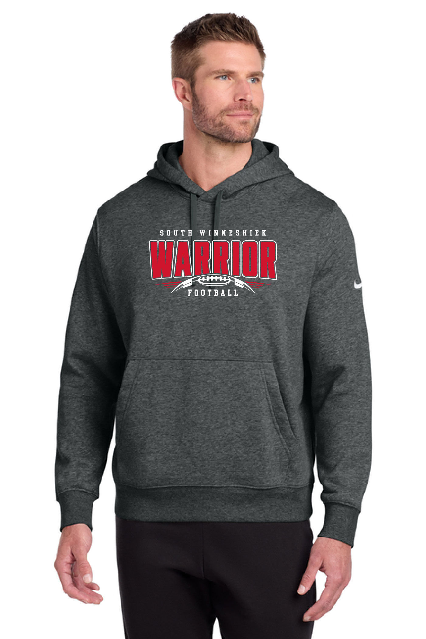 SW Football Grey Nike Hoodie