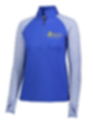 Ladies 1-4 zip mockup
