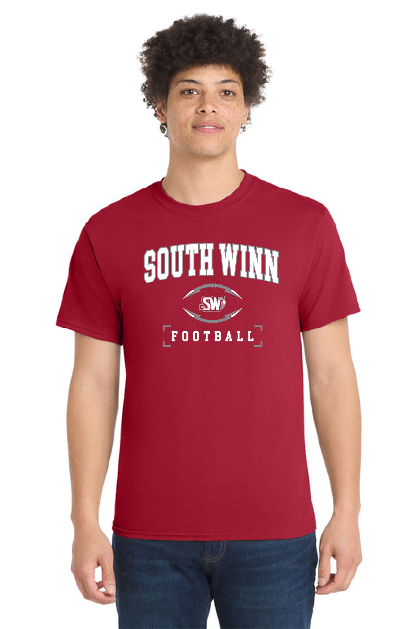 SW Football Red Tee