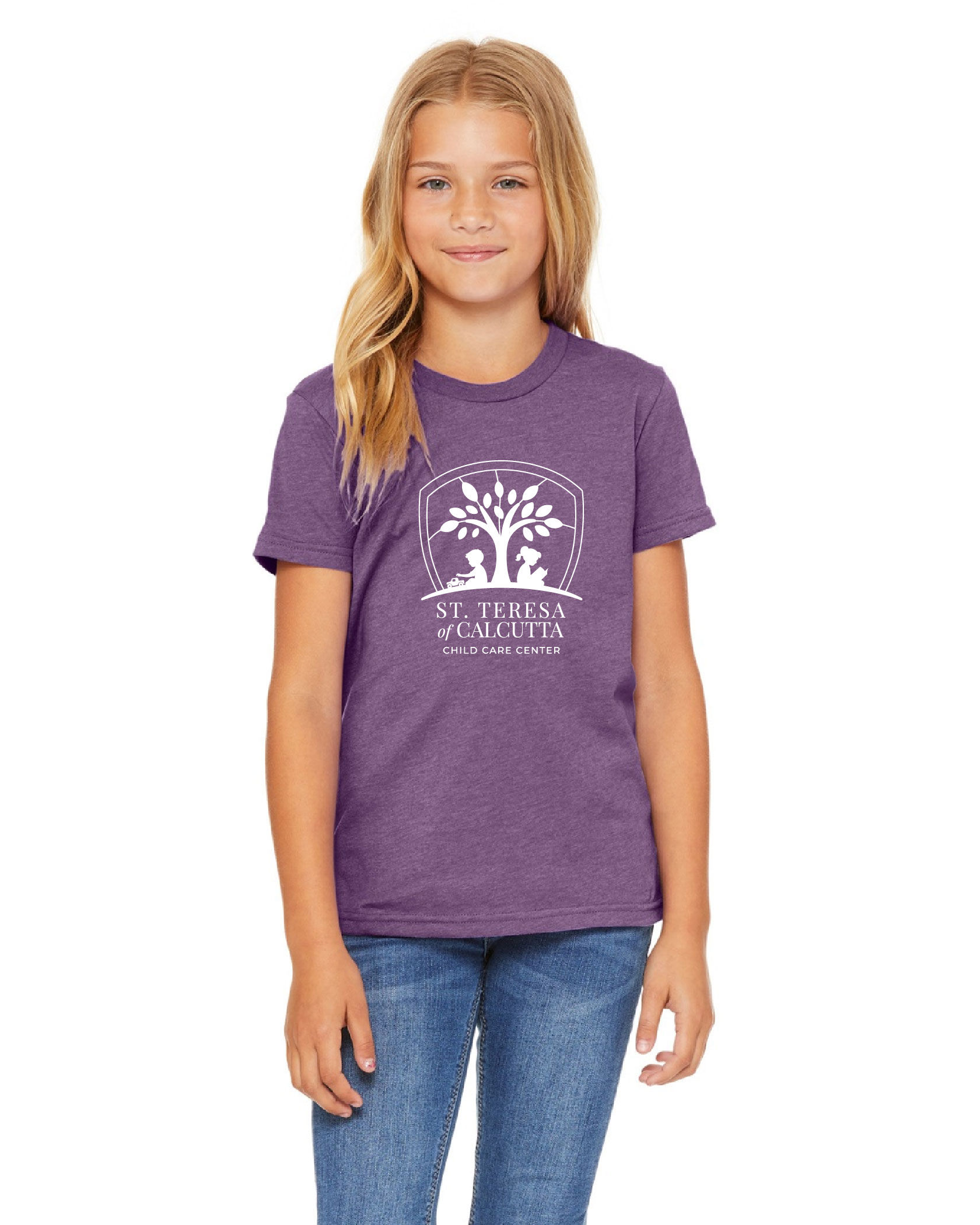 STCCC Youth/Toddler Tee - Heather Team Purple