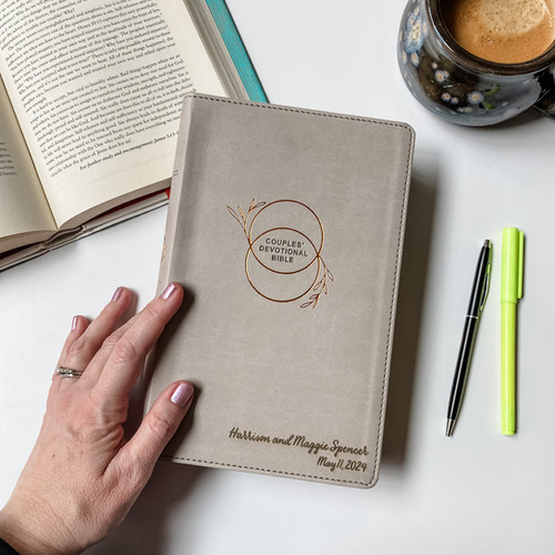NIV Couple's Devotional Bible Cream Joy Creative Bibles