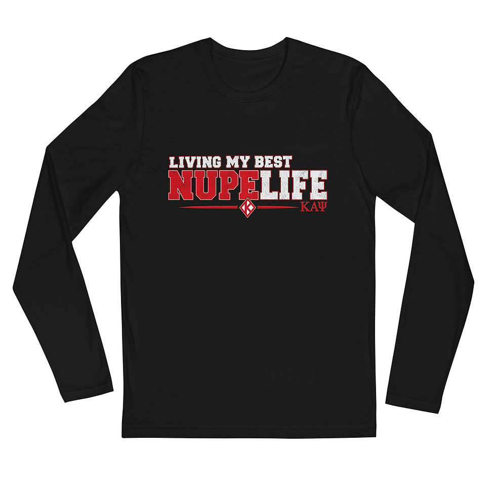 Thumbnail: NupeLife - Long Sleeve Fitted Crew