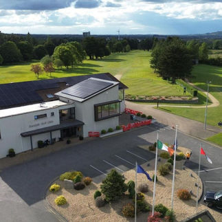 Dundalk Golf Club with solar panels on roof
