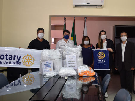 BÚZIOS RECEBE EQUIPAMENTOS DE PROTEÇÃO PARA COMBATER O CORONAVÍRUS
