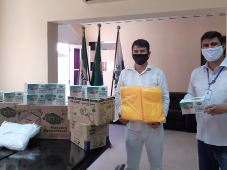 MUNICÍPIOS DA ÁREA DE CONCESSÃO DA PROLAGOS RECEBEM EQUIPAMENTOS PARA COMBATER A COVID-19