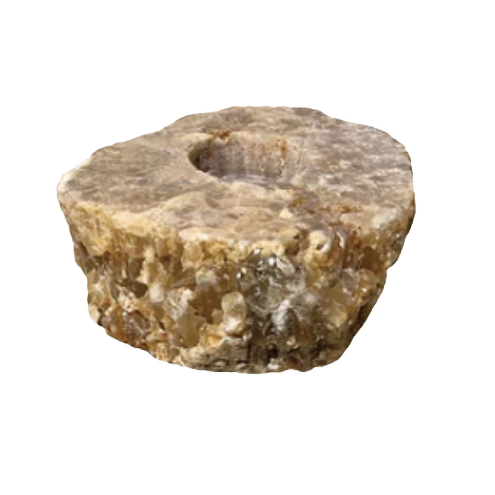 Lola Onyx Candle Holder