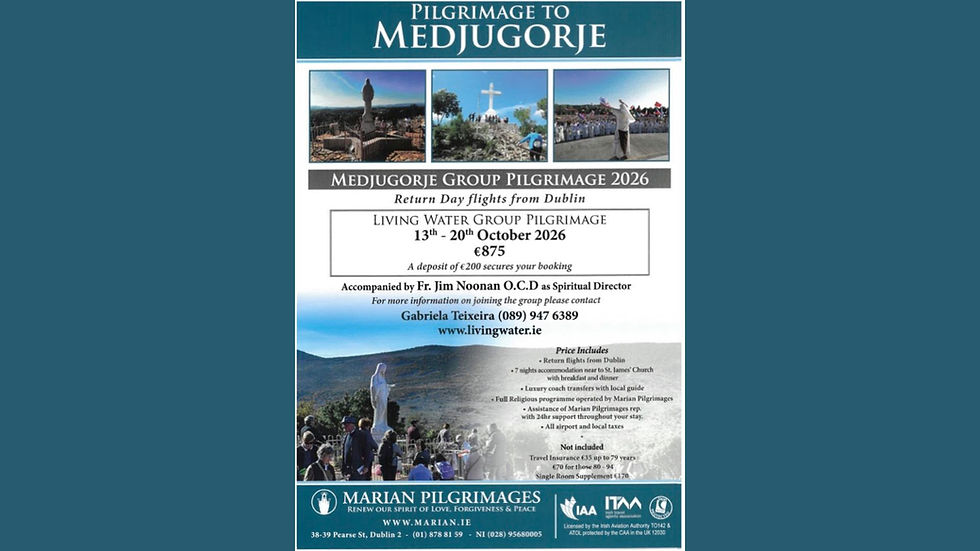 Pilgrimage to Medjugorje