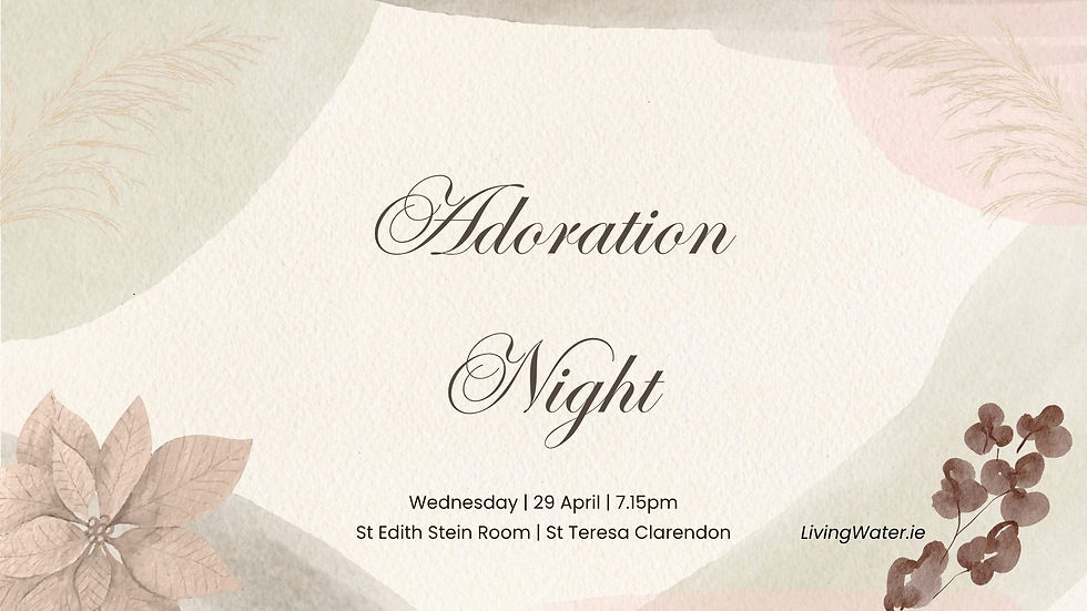 Adoration and Worship