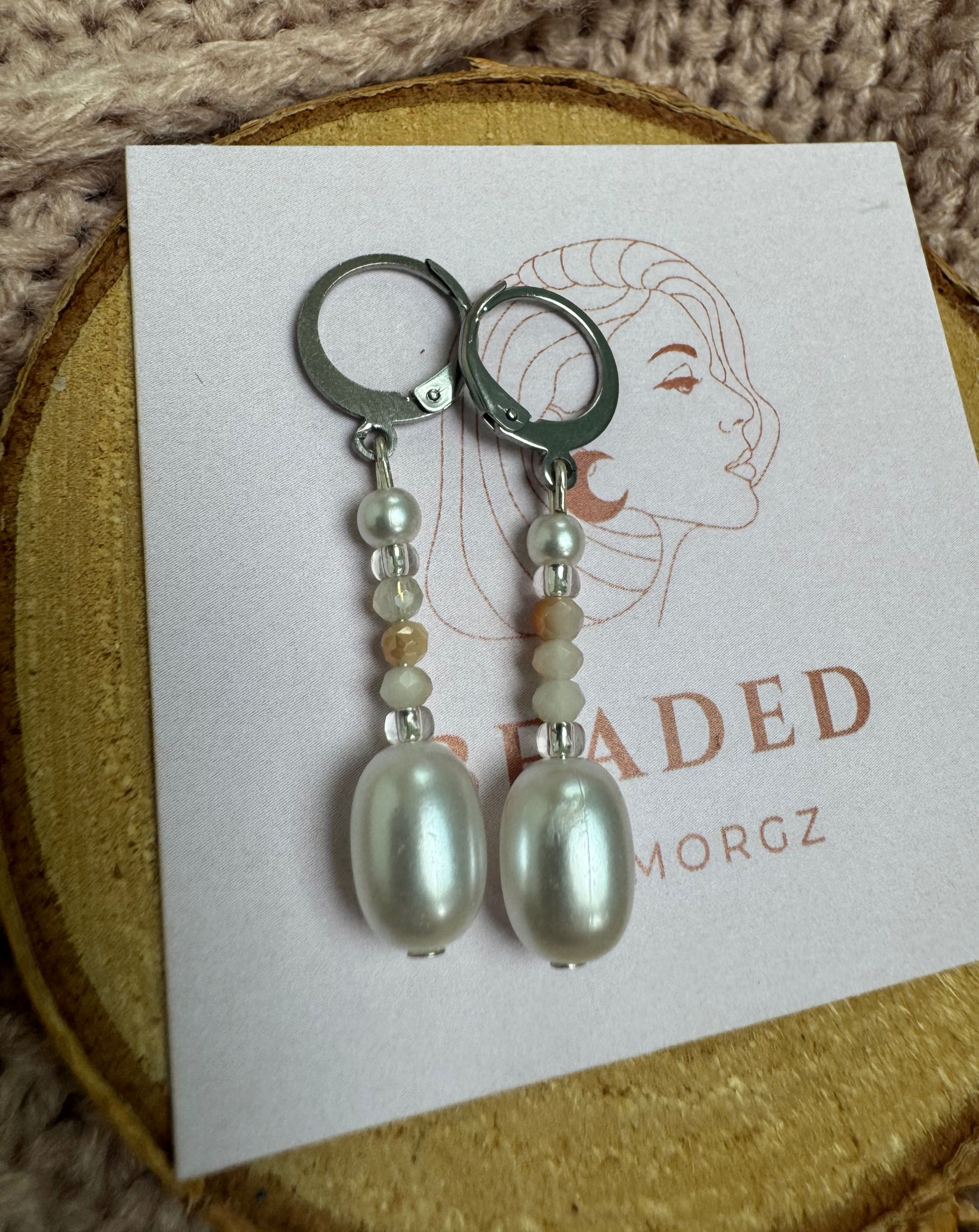 Pink Stella Earrings