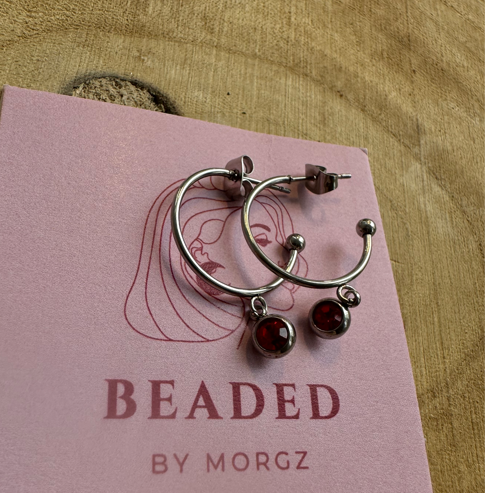 Thumbnail: Red Kalia Earrings