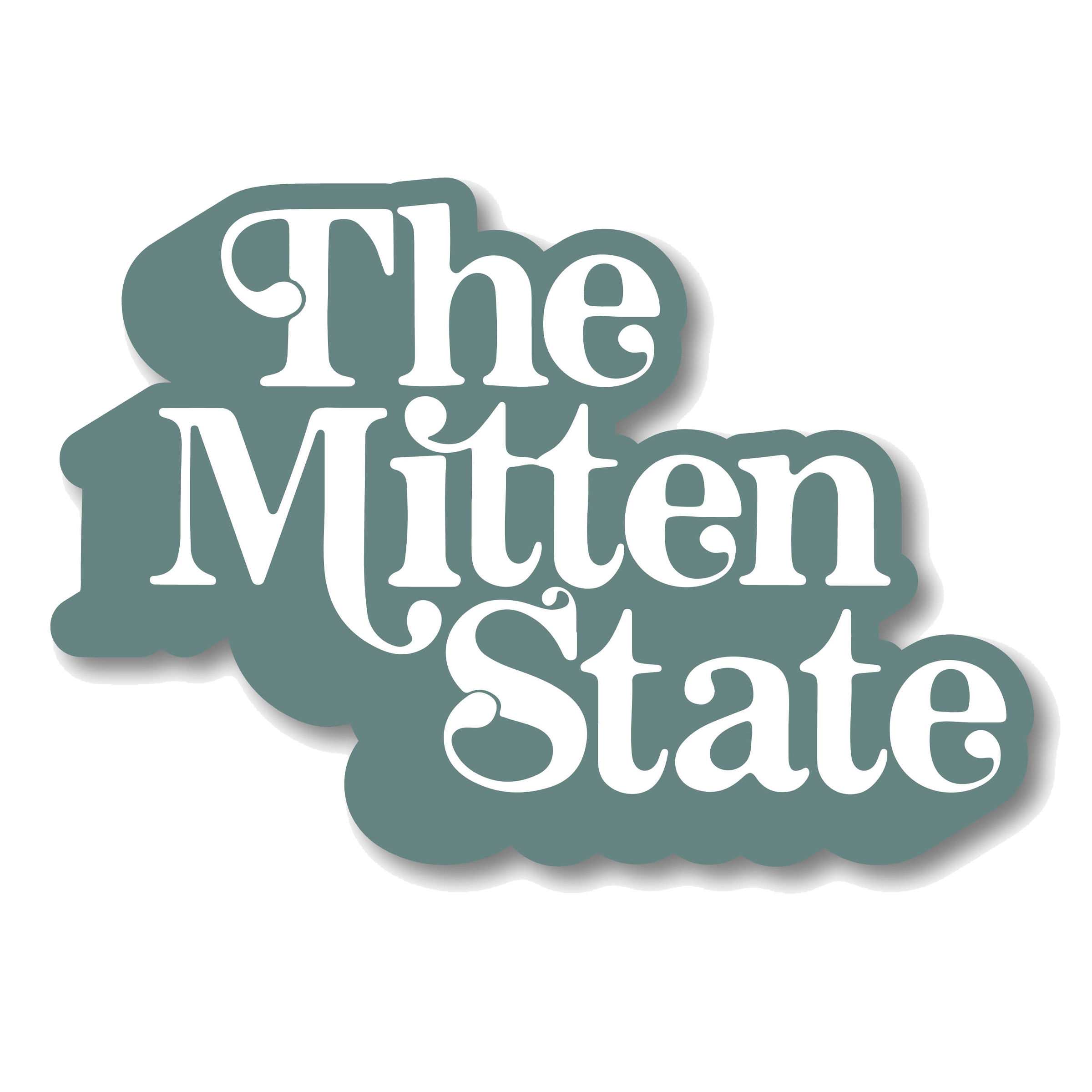 The Mitten State Sticker