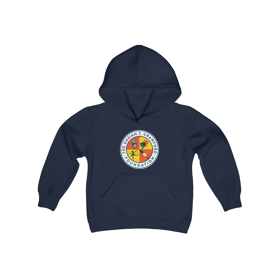 Thumbnail: Youth Heavy Blend Hooded Sweatshirt