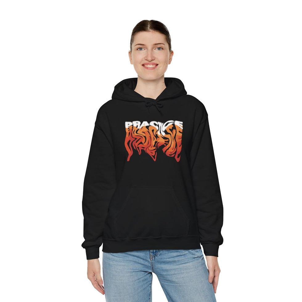 Thumbnail: PRACTICE Unisex Heavy Blend™ Hooded Sweatshirt
