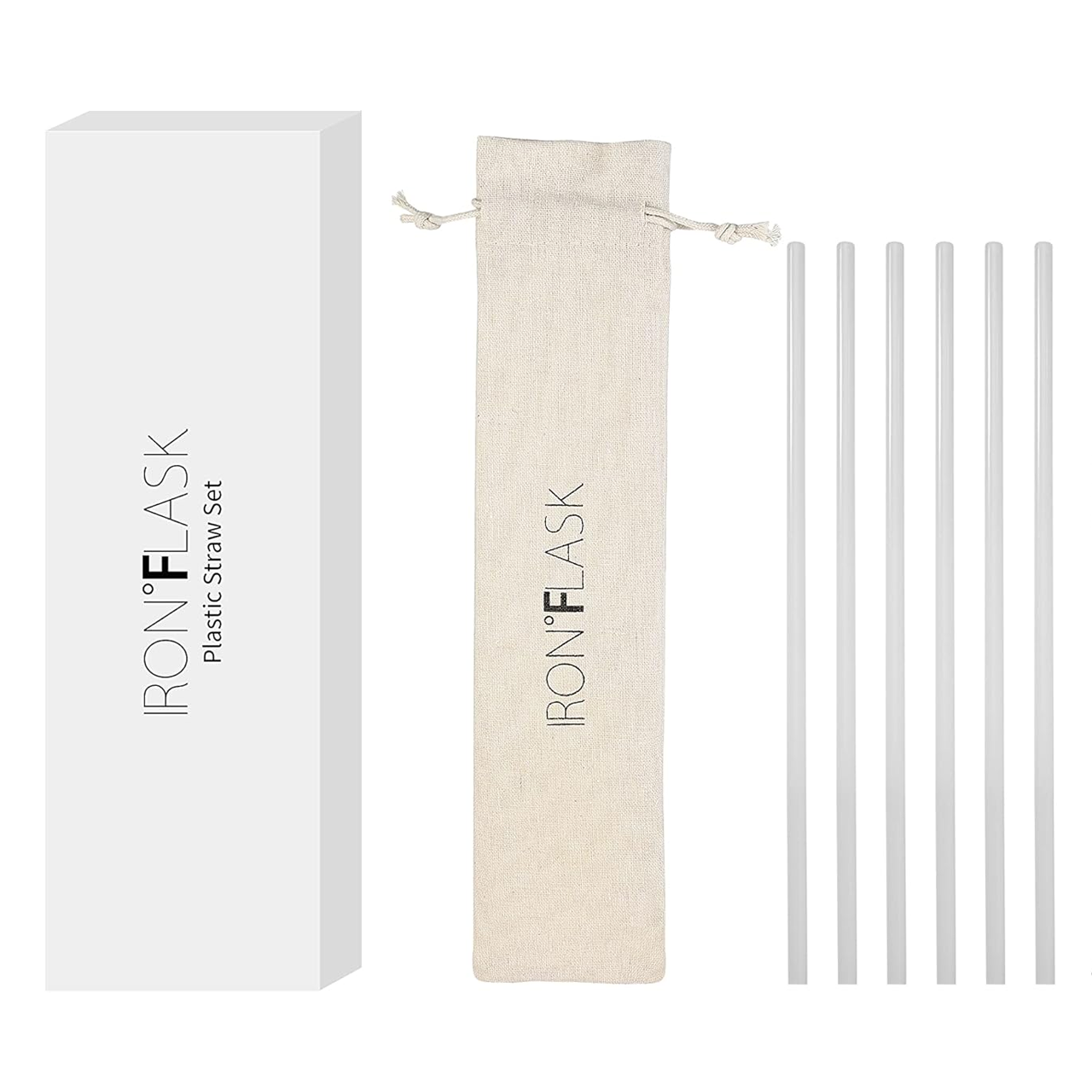 *Iron Flask® Reusable Straw Set