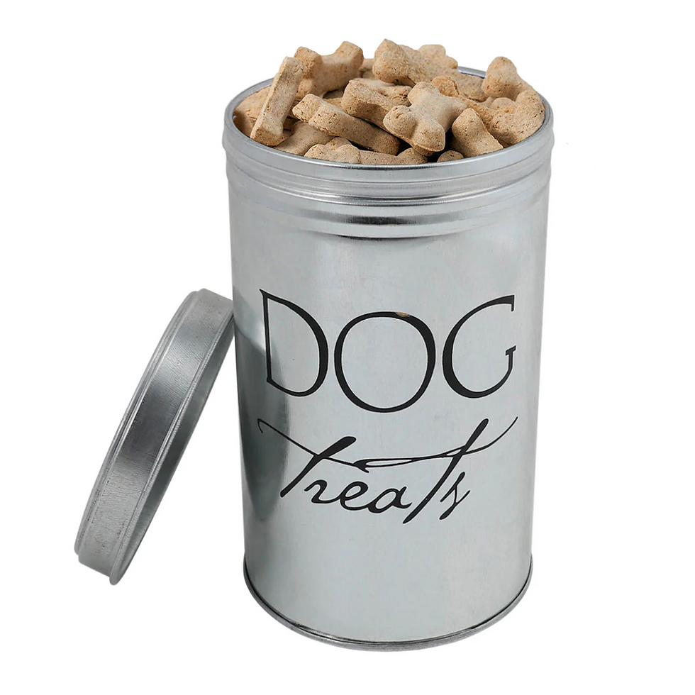 Thumbnail: Pet Essentials® Dog Treat Tin with Biscuits