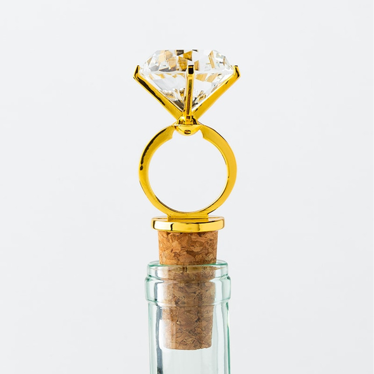 *Diamond Ring Bottle Stopper