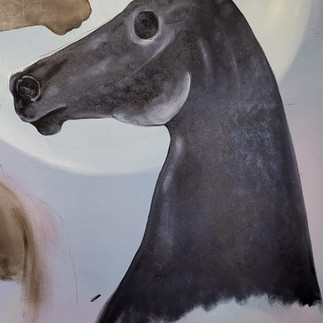 The basis for the painting to become