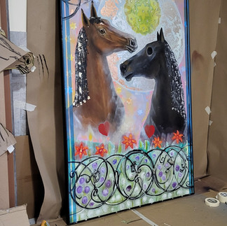 Painting at the garage was very nice!