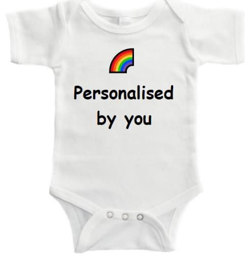 Thumbnail: Personalised printed baby grows