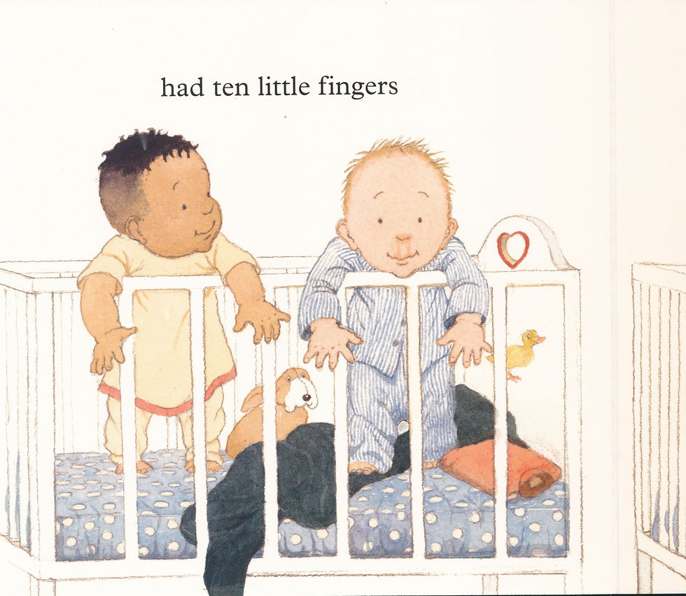 תמונה ממוזערת: Ten Little FINGERS and Ten Little TOES / Mem Fox - BoardBook